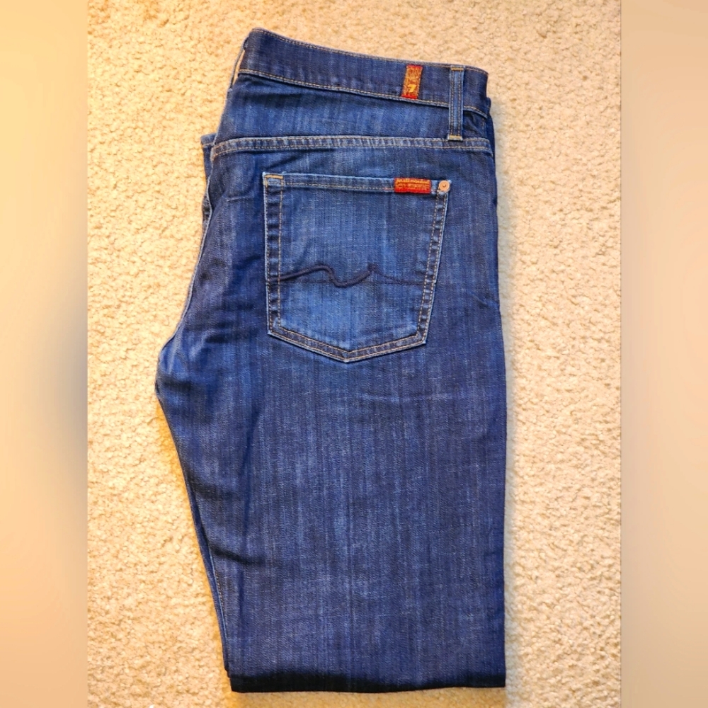 7 for all mankind men's jeans size 34